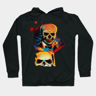 Skull Splash Hoodie